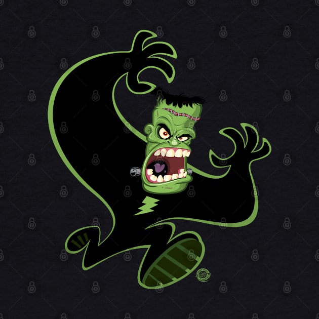 Halloween Frankenstein Shadow Runner by Goin Ape Studios